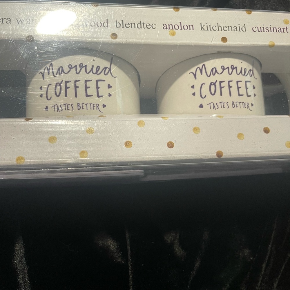 Married Coffee Tastes Better Mugs - White
